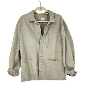 AG Adriana Goldschmeid Marlton beige utllility Jacket